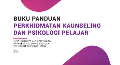Muka Depan Buku Perkhidmatan Kaunseling
